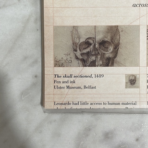 Royal mail mint stamps, Leonardo da Vinci - Picture 3 of 6